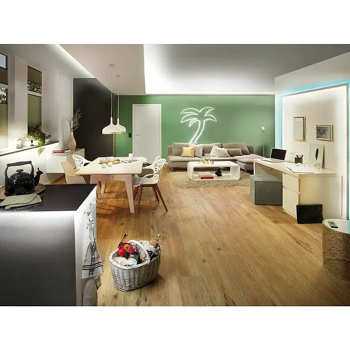 Paulmann Tiras de LED Set básico YourLED ECO - 3 m, RGB, 21,6 W - Foto ambiente
