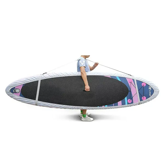 Abdeckhaube mit Tragegurt für SUP-Boards - Passend für: SUP Boards von 300 - 320 cm - Anwendungsbeispiel