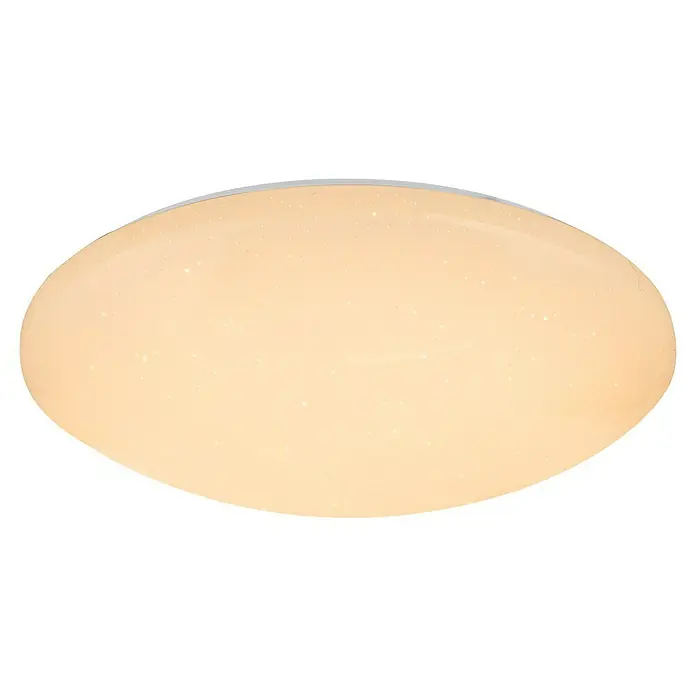 Lavida Led-plafondlamp, rond - 48 W, Ø x h: 490 mm x 12 cm, Wit - Vooraanzicht