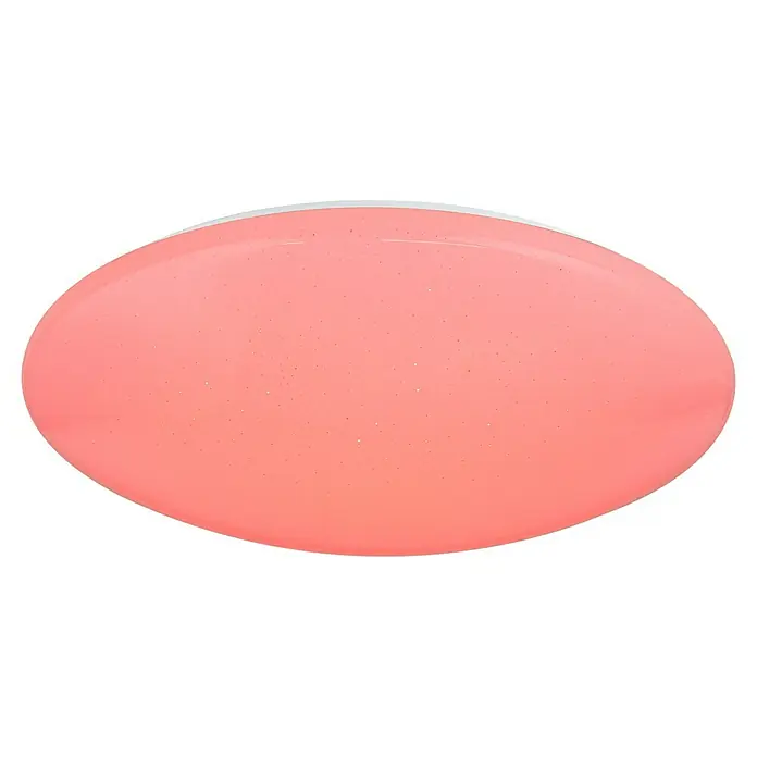 Lavida Led-plafondlamp, rond - 48 W, Ø x h: 490 mm x 12 cm, Wit - Vooraanzicht