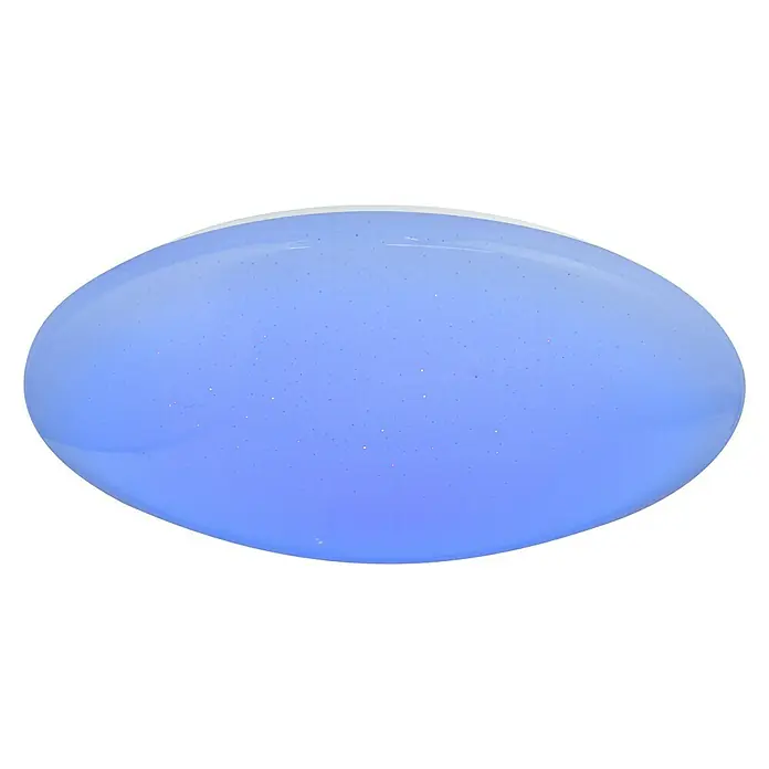 Lavida Led-plafondlamp, rond - 48 W, Ø x h: 490 mm x 12 cm, Wit - Vooraanzicht