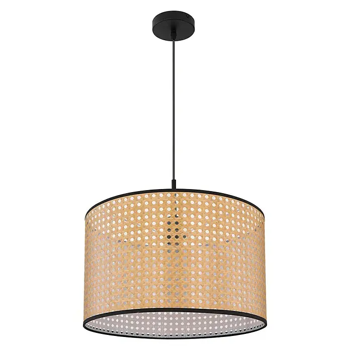 Globo Pendelleuchte rund Grizzana - Ø x H: 450 mm x 140 cm - Vorderansicht