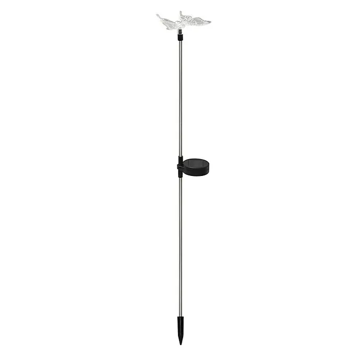 BAUHAUS Solarna svjetiljka Schmetterling - 60 cm, Štap za zabijanje u zemlju, IP44 - Pogled sprijeda