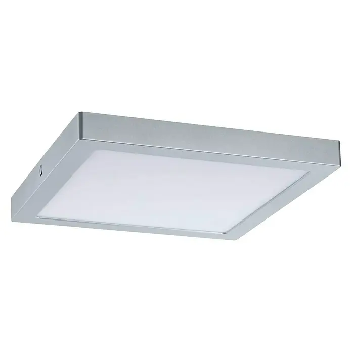 Paulmann LED-Panel Abia - 22 W, L x B x H: 30 x 30 x 3 cm, Schwarz, Warmweiß - Diagonale Ansicht