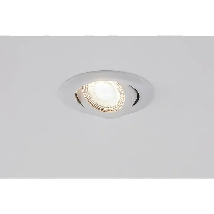 Paulmann LED-Einbauleuchten-Set Stepdim - 6 W, Weiß, 3 Stk., Warmweiß, 8,2 cm - Stimmungsaufnahme