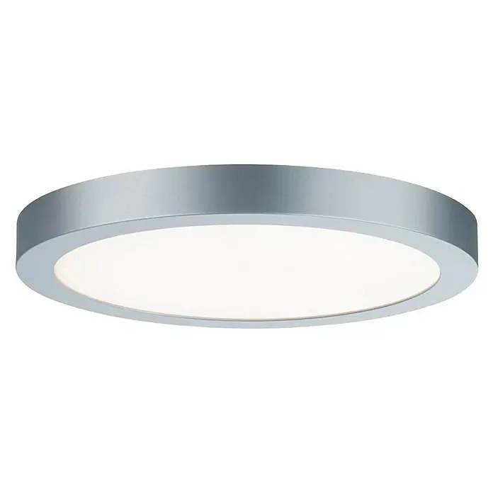 Paulmann LED-Panel Abia - 22 W, Chrom matt, Warmweiß - Vorderansicht