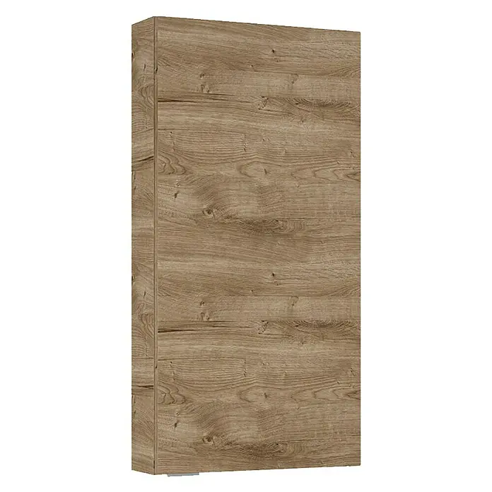 Riva Vulcano Hängeschrank - 40 x 12,6 x 80 cm, Canela Eiche - Diagonale Ansicht