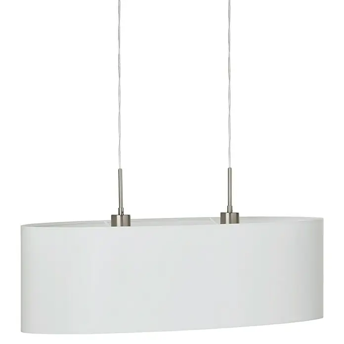 Eglo Pasteri Pendelleuchte - Breite: 75 cm, Farbe Schirm: Weiß - Detailaufnahme