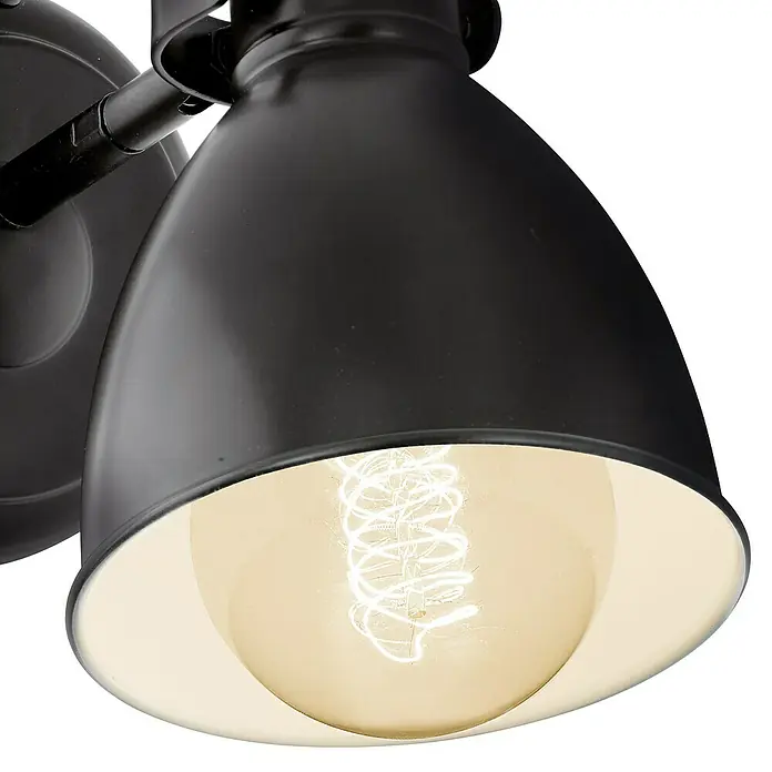 Eglo Priddy Wandleuchte - 40 W, Schwarz, E27 - Detailaufnahme
