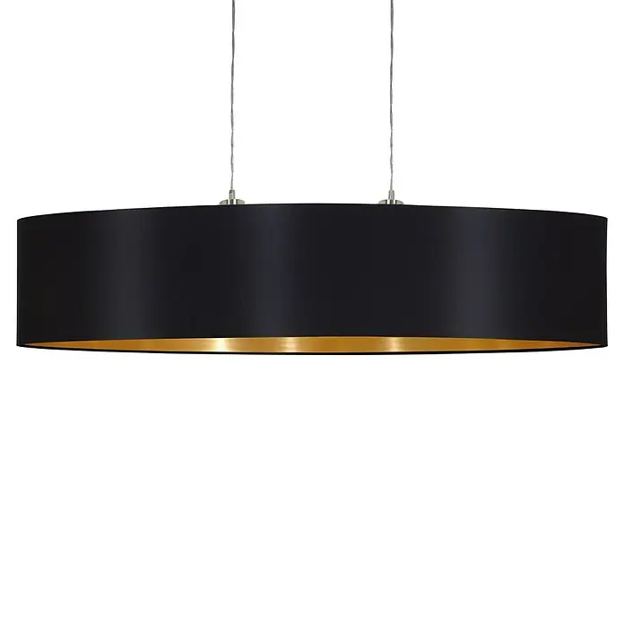 Eglo Maserlo Pendelleuchte - L x B x H: 100 x 25 x 110 cm, Anzahl Leuchtmittel: 2 Stk. - Detailaufnahme