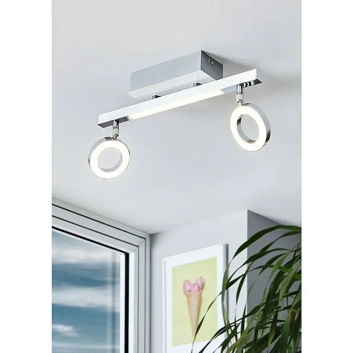 Eglo LED-Deckenstrahler Cardillio 1 - 9,7 W, Warmweiß - Stimmungsaufnahme