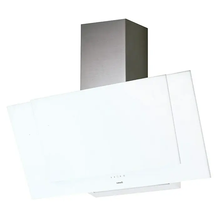 Cata Campana decorativa Valto - Ancho: 60 cm, Potencia de aire máx.: 575 m³/h, Blanco - Vista angular
