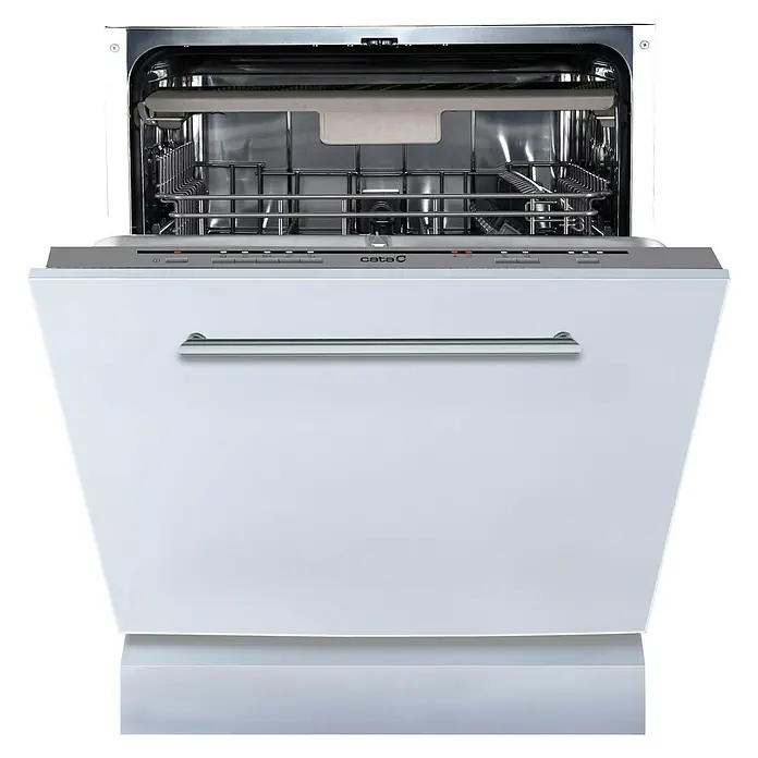 Cata Lavavajillas integrable LVI 61014 - Apto para: 14 cubiertos, 55 x 59,8 x 81,5 cm - Vista frontal