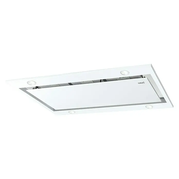 Cata Campana para isla Sirin 1000 - Ancho: 100 cm, Potencia de aire máx.: 850 m³/h, Blanco - Vista angular