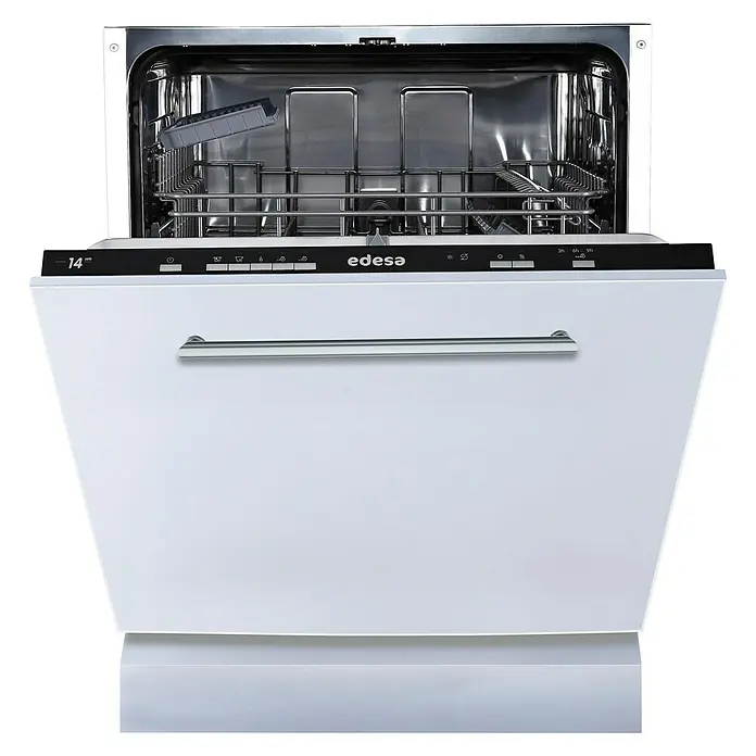 Edesa Lavavajillas integrable EDB-6130-I - Apto para: 13 cubiertos, Consumo de agua: 11 l por ciclo de lavado, 55 x 59,8 x 86,5 cm - Vista frontal