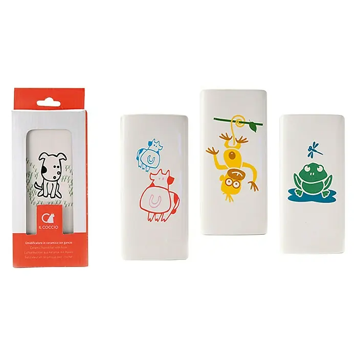 Humidificador para radiador infantil - Cerámica - Vista frontal