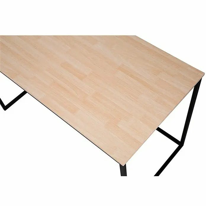 Mesa de escritorio - L x An x Al: 60 x 120 x 75 cm, Color del armazón: Negro - Primer plano