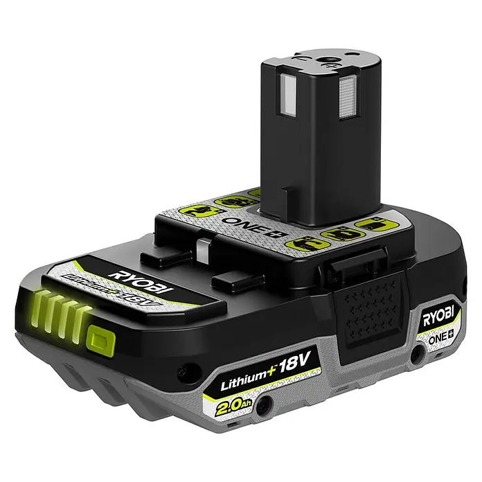 Ryobi ONE+HP Batería RB1820C - 18 V, 2 Ah - Vista angular
