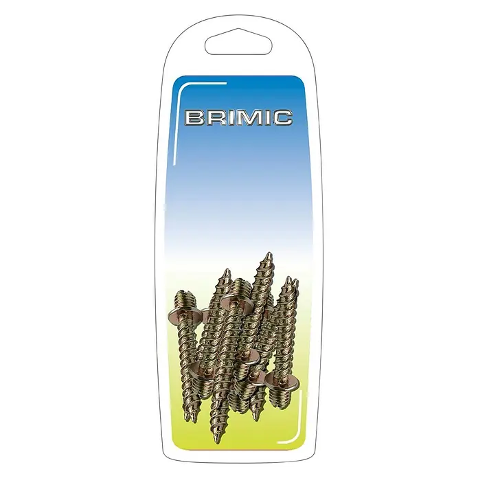 Micel Brimic Tornillo de anclaje - Ø x L: 6 x 30 mm, 10 uds. - Vista frontal