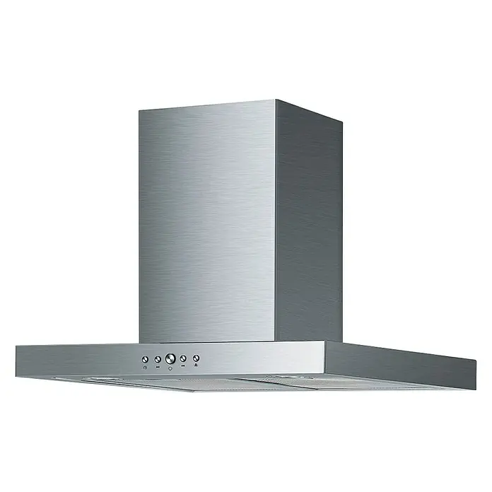 Mepamsa Campana decorativa Silueta XLA - Ancho: 70 cm, Potencia de aire máx.: 590 m³/h, Acero inoxidable - Vista angular