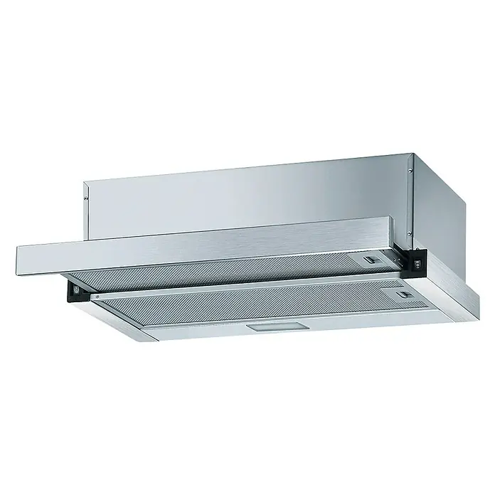 Mepamsa Campana integrable Slimline - Ancho: 60 cm, Potencia de aire máx.: 310 m³/h, Acero inoxidable - Vista angular