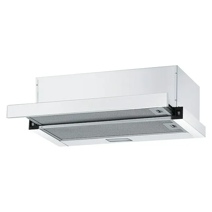 Mepamsa Campana integrable Slimline - Ancho: 60 cm, Potencia de aire máx.: 310 m³/h, Blanco - Vista angular