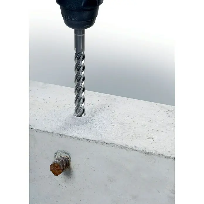 Alpen SDS-Plus Betonbohrer F8 - Durchmesser: 16 mm, Länge: 260 mm - Detailaufnahme