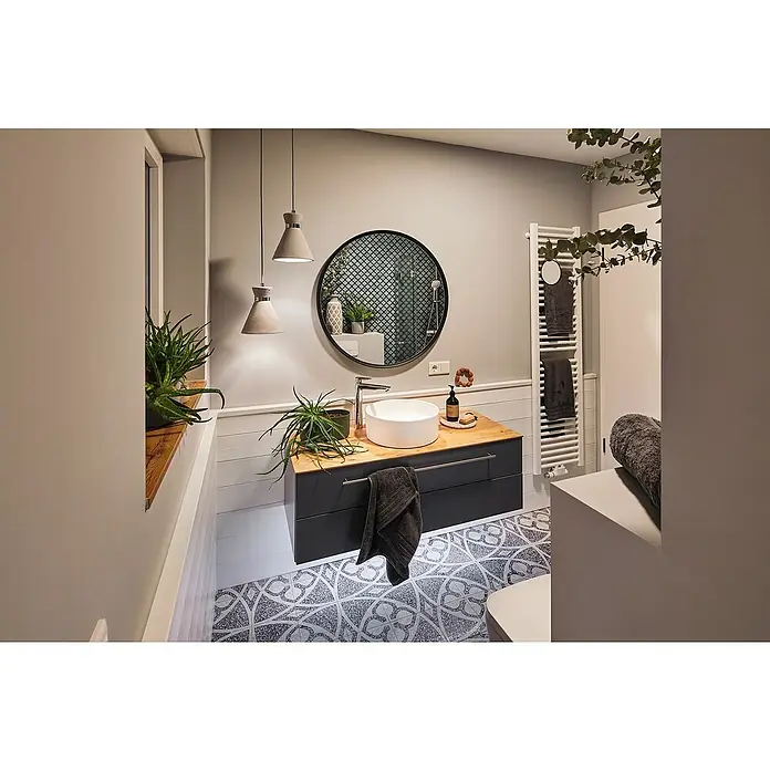 Paulmann Pendelleuchte Verve - 20 W, Chrom, Grau, Höhe: 110 cm - Stimmungsaufnahme