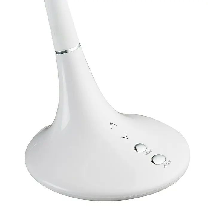 Globo LED-Tischleuchte Pattaya - 10 W, L x B x H: 50 x 17,7 x 79 cm, Weiß, Warmweiß - Detailaufnahme