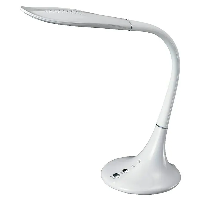 Globo LED-Tischleuchte Pattaya - 10 W, L x B x H: 50 x 17,7 x 79 cm, Weiß, Warmweiß - Diagonale Ansicht