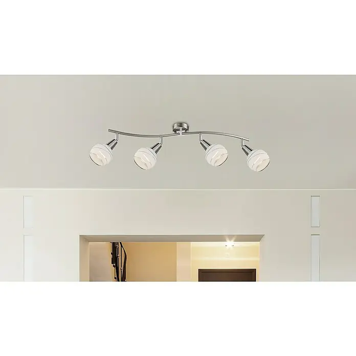 Globo Elliott Deckenstrahler - 16 W, E14, 4 Stk. - Stimmungsaufnahme