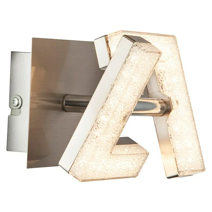 Tween Light LED-Deckenstrahler Square Crystal - 4 W, Warmweiß - Diagonale Ansicht