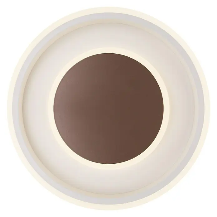 Globo LED-Deckenleuchte rund Goffi - 40 W, Ø x H: 50 x 9 cm - Ansicht von unten