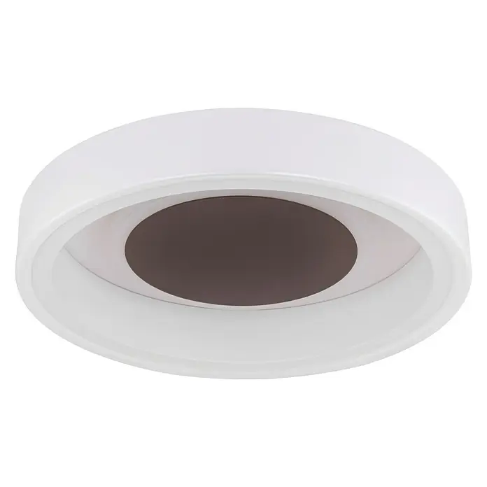 Globo LED-Deckenleuchte rund Goffi - 30 W, Ø x H: 35 x 9 cm - Diagonale Ansicht
