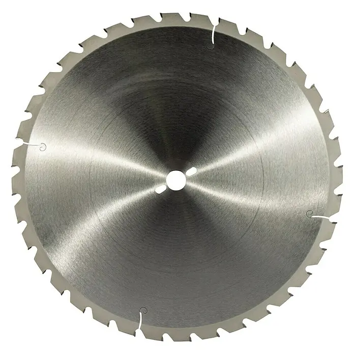 Scheppach Kreissägeblatt - 500 mm, Bohrung: 30 mm, 36 Zähne - Vorderansicht