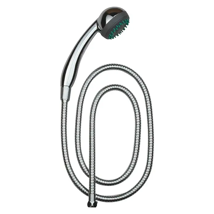 Zuhanykészlet Ocean - Funkciók száma: 3 db, króm, Zuhanycső hossza: 150 cm - Elülső nézet