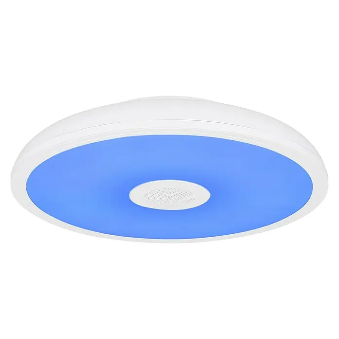 Globo Okrugla stropna LED svjetiljka - 18 W, Ø x V: 280 x 55 mm, RGBW - Pogled odozdo