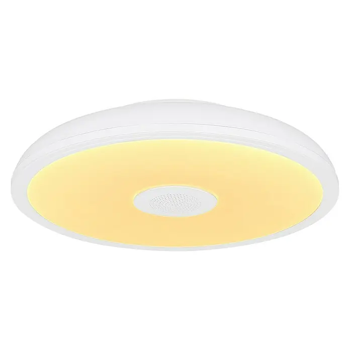 Globo Okrugla stropna LED svjetiljka - 18 W, Ø x V: 280 x 55 mm, RGBW - Pogled odozdo