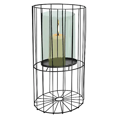 Windlicht Metall