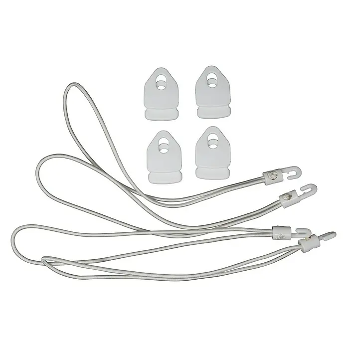 Seilflechter Multi-Clip tornado - Blanco, Carga soportada: 40 daN, 4 uds. - Vista angular