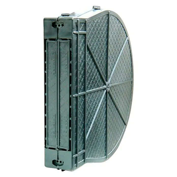 Schellenberg Recogedor de cinta de persiana Maxi - Distancia entre orificios: 105 mm, Anchura de la correa: 23 mm - Vista angular