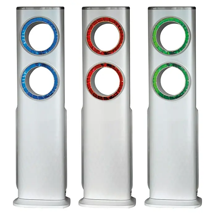 Proklima Turmventilator Buco - Silber, Höhe: 100,6 cm, 120 W - Vorderansicht