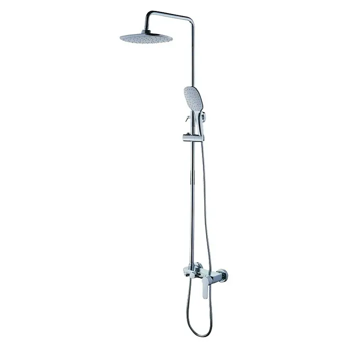 Aquaart Sustav tuš garniture Roma - Krom - Dijagonalni pogled
