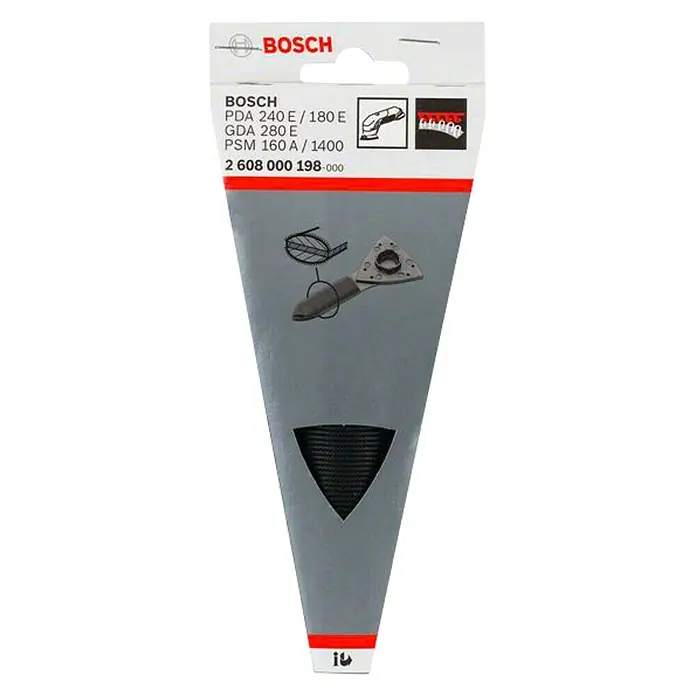 Bosch Rascador 240 - Específico para: Lijadoras multifunción de Bosch - Vista frontal