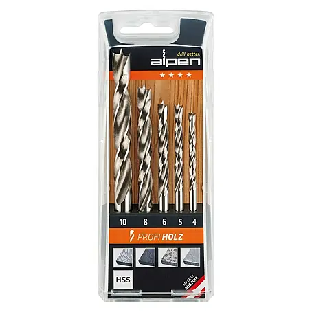 Alpen  Holzbohrer-Set Profi Holz