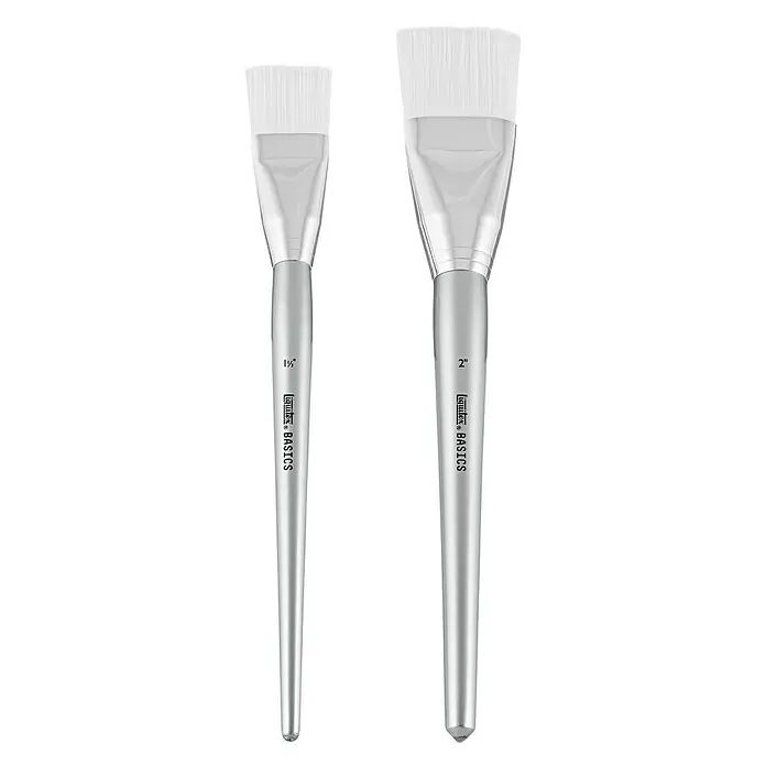 Liquitex Basics Set ravnih kistova - 2 -dij. - Pogled sprijeda