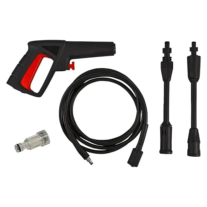 Einhell Classic Hidrolimpiadora de alta presión TC-HP90 - 1.200 W, Presión máx.: 90 bar, Capacidad de bombeo: 372 l/h - Vista descendente