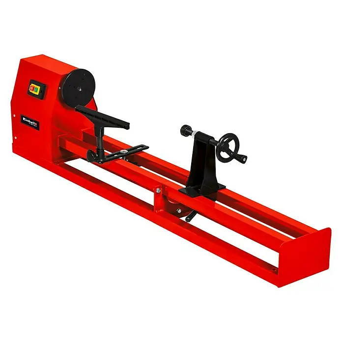 Einhell Torno para madera TC-WW 1000/1 - 400 W, Número de revoluciones del husillo: 890 - 2.600 r.p.m. - Vista angular