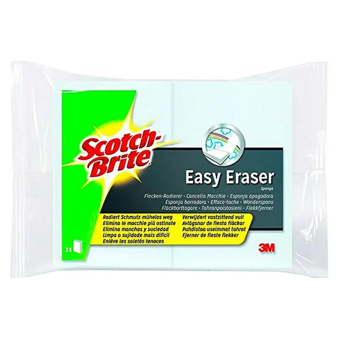 3M Scotch Brite Esponja Borrabrite - 2 uds. - Vista frontal
