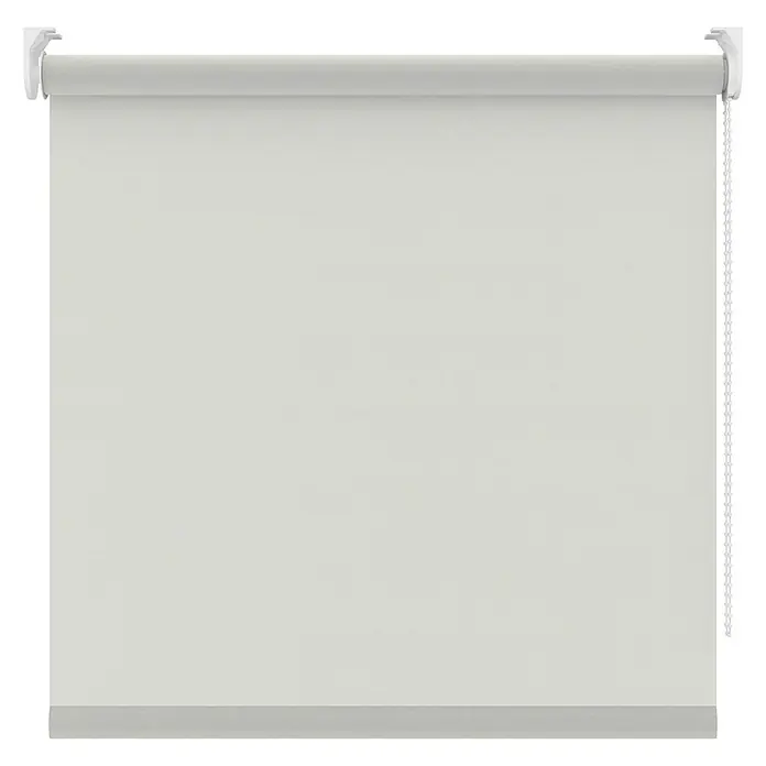Expo Ambiente Rolgordijn Dessin lichtdoorlatend - b x h: 120 x 190 cm, Wit gestreept - Vooraanzicht